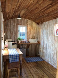 The kitchen hut
